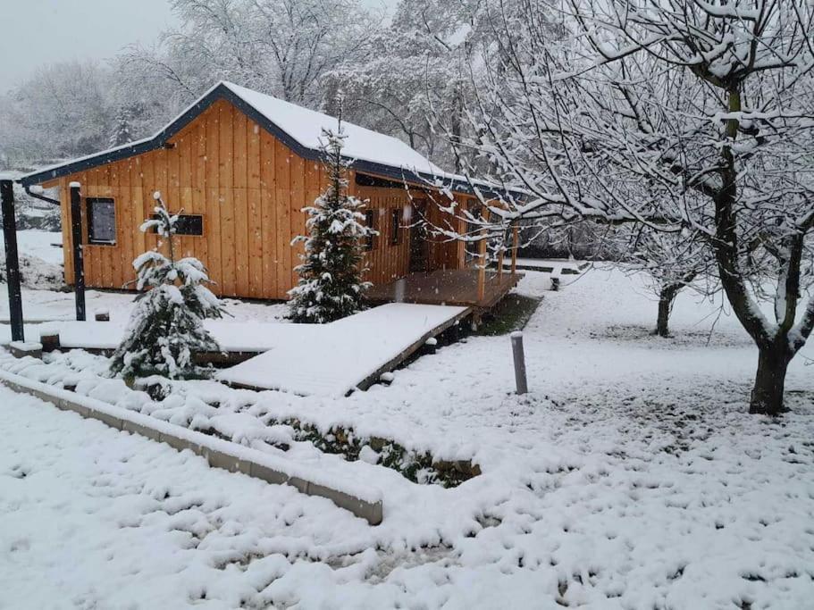 Nica Wood Villa Sremska Kamenica Luaran gambar